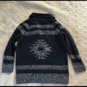 NWT Pendleton Indigo Diamond Cardigan